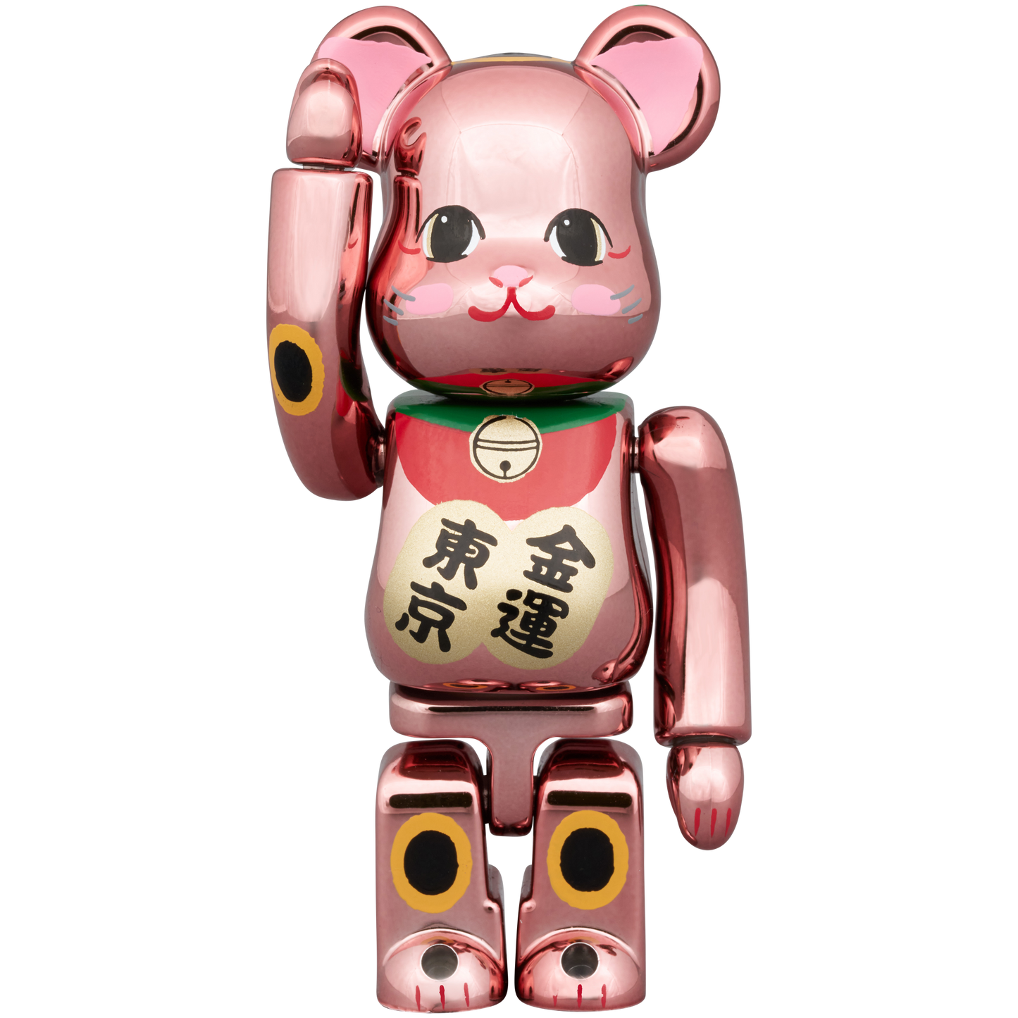 BE@RBRICK ペコちゃん（オーバーオール）赤 400％_1