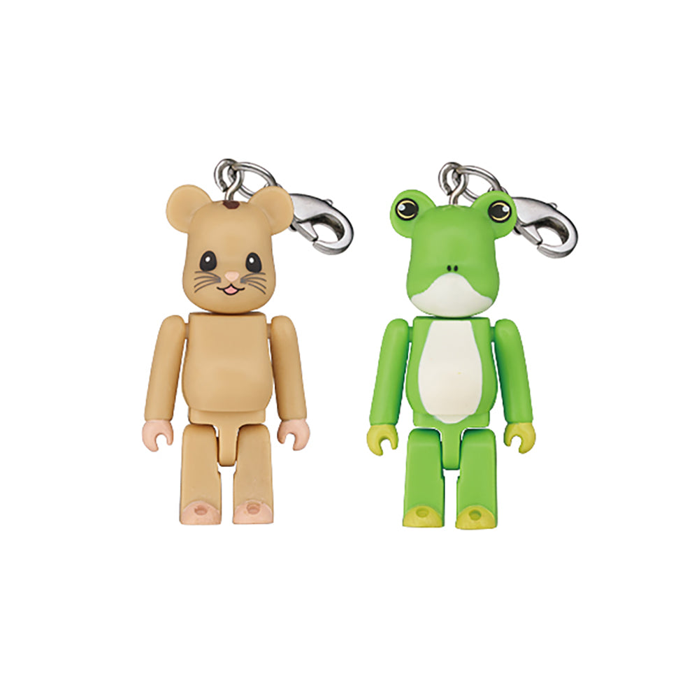 ニホンヤマネ / モリアオガエル BE＠RBRICK ストラップ_0