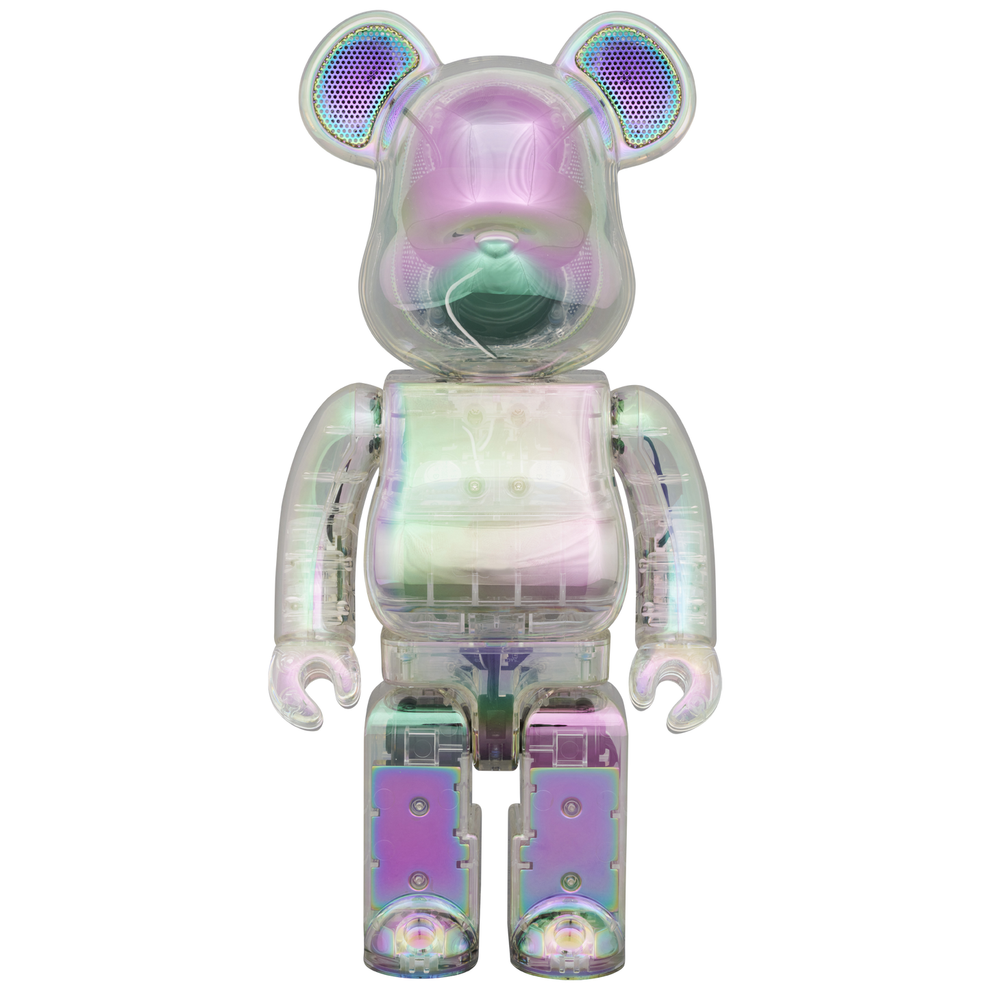 BE@RBRICK AUDIO IRIDESCENT 400％ Portable Bluetooth(R) Speaker CRYSTAL HALO／PEARL MIRAGE／BLACK AURORA
