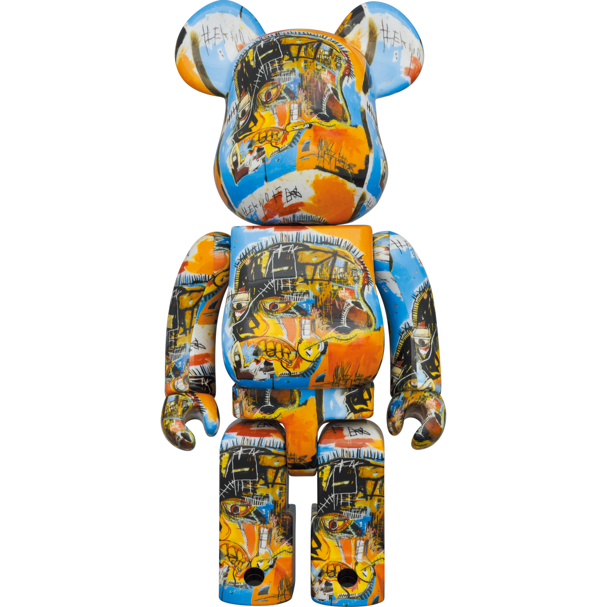 BE@RBRICK JEAN-MICHEL BASQUIAT #10 100％ & 400％