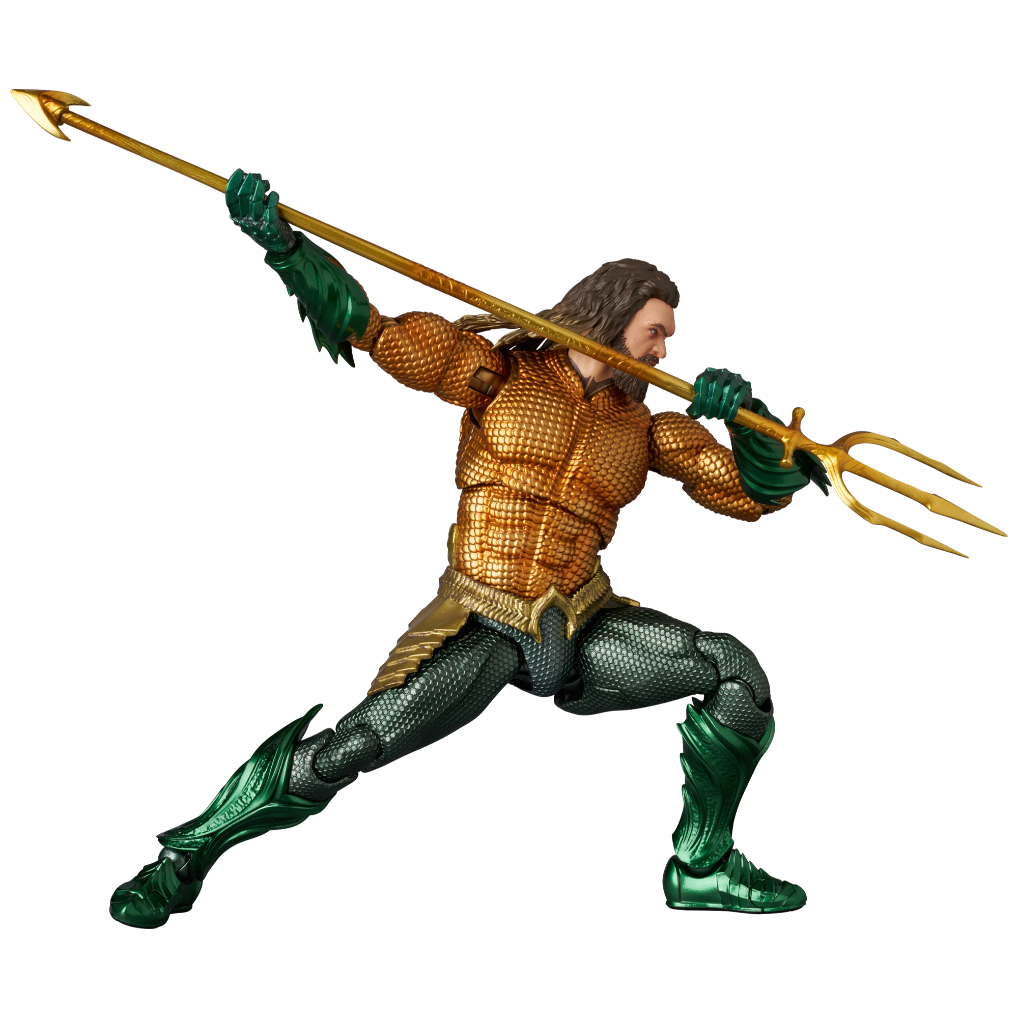 MAFEX AQUAMAN（GOLD & GREEN SUIT）
