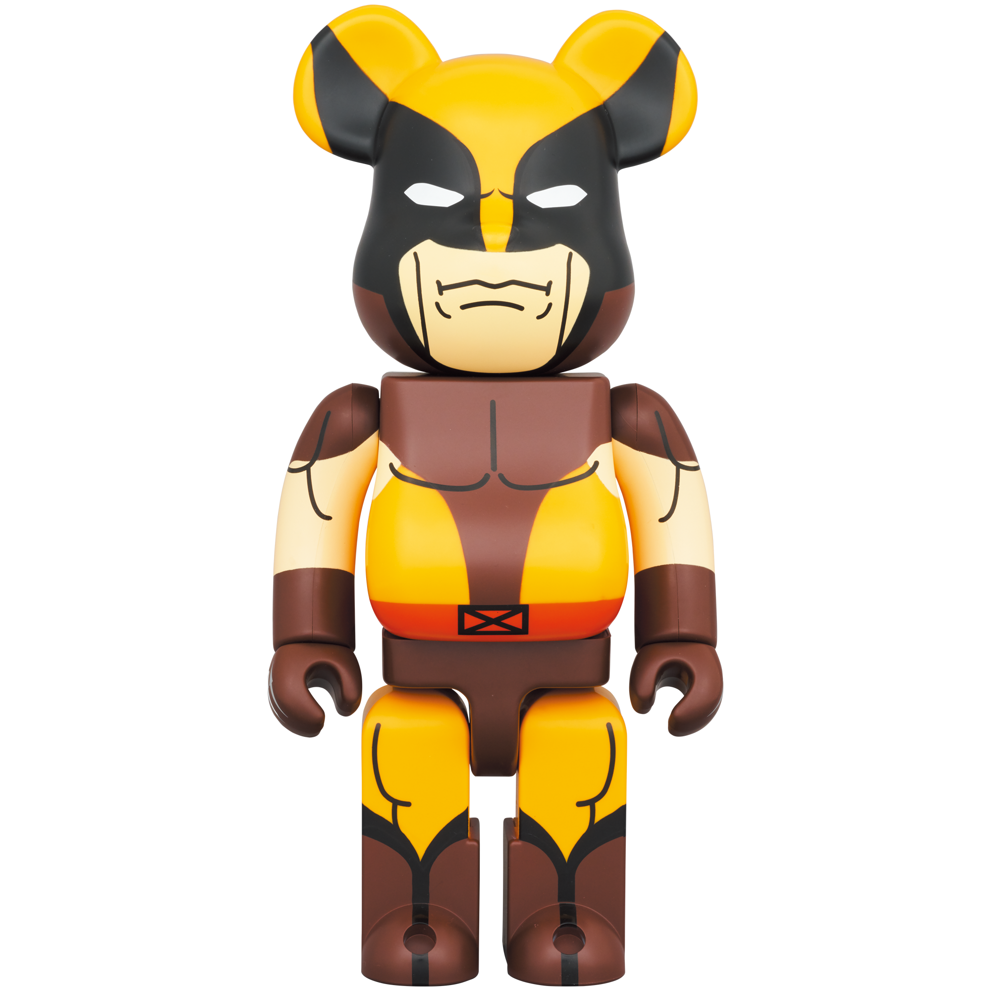 BE@RBRICK 金刚狼 (棕色版) 100% & 400%