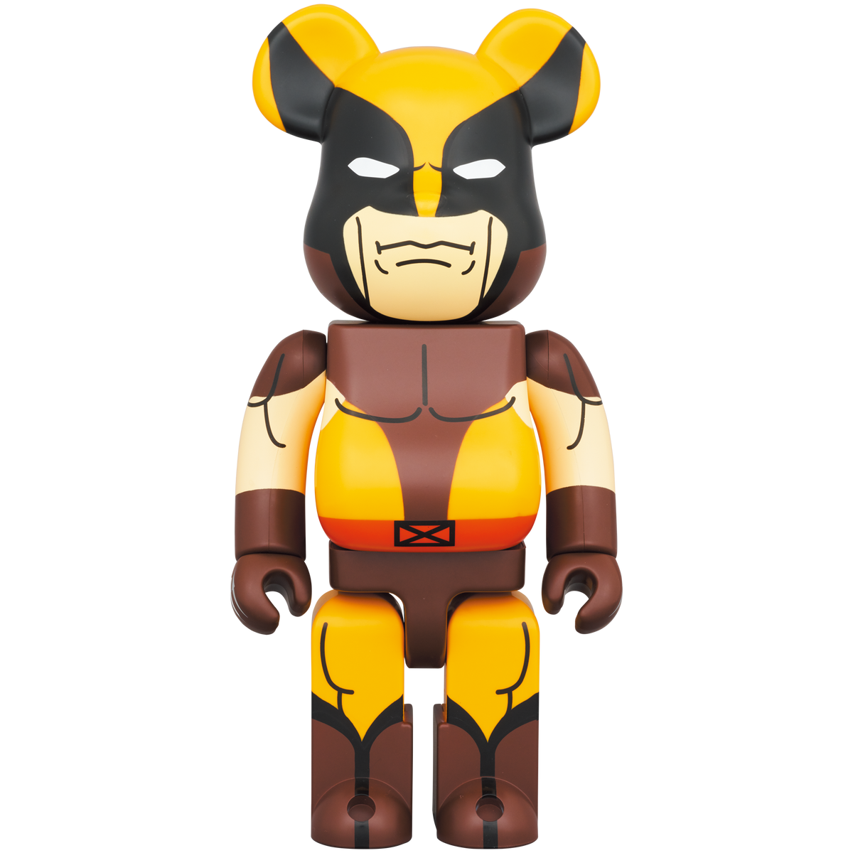 BE@RBRICK 金刚狼 (棕色版) 100% & 400%