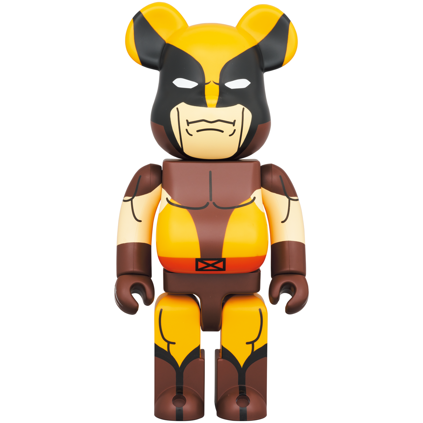 BE@RBRICK 金刚狼 (棕色版) 100% & 400%