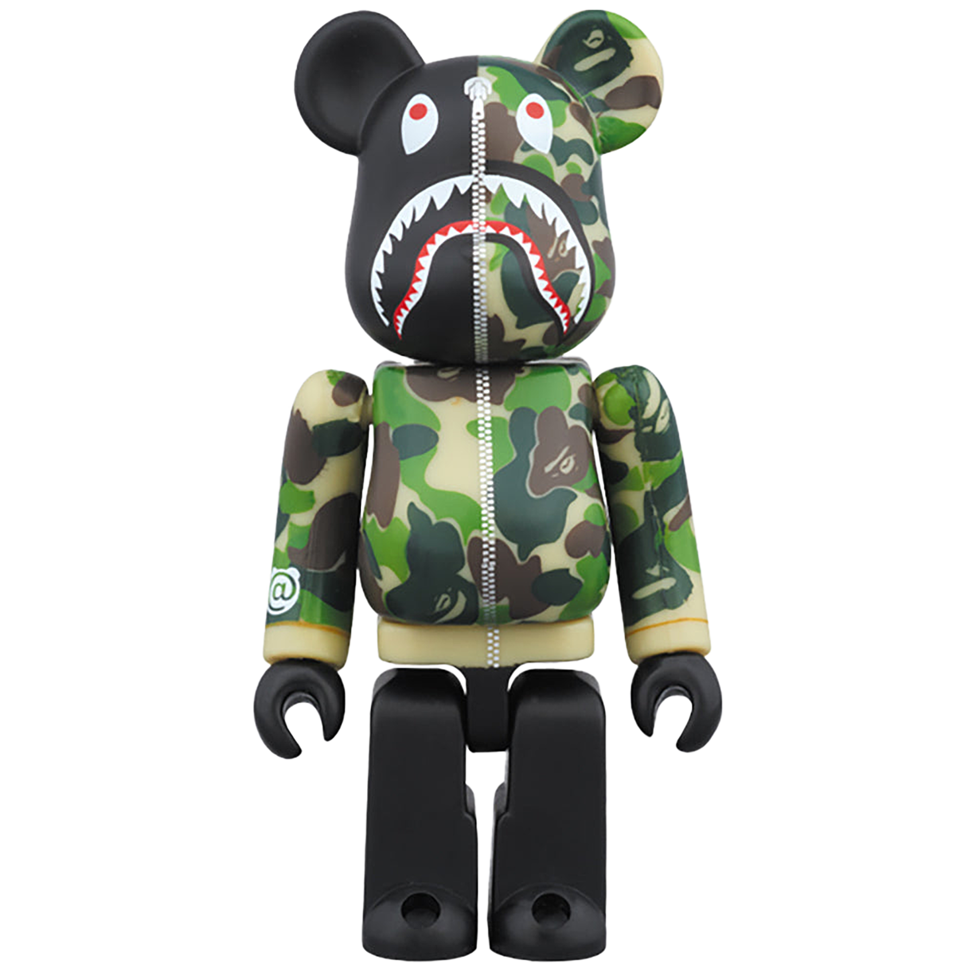 BAPE(R) CAMO SHARK BE@RBRICK 100％