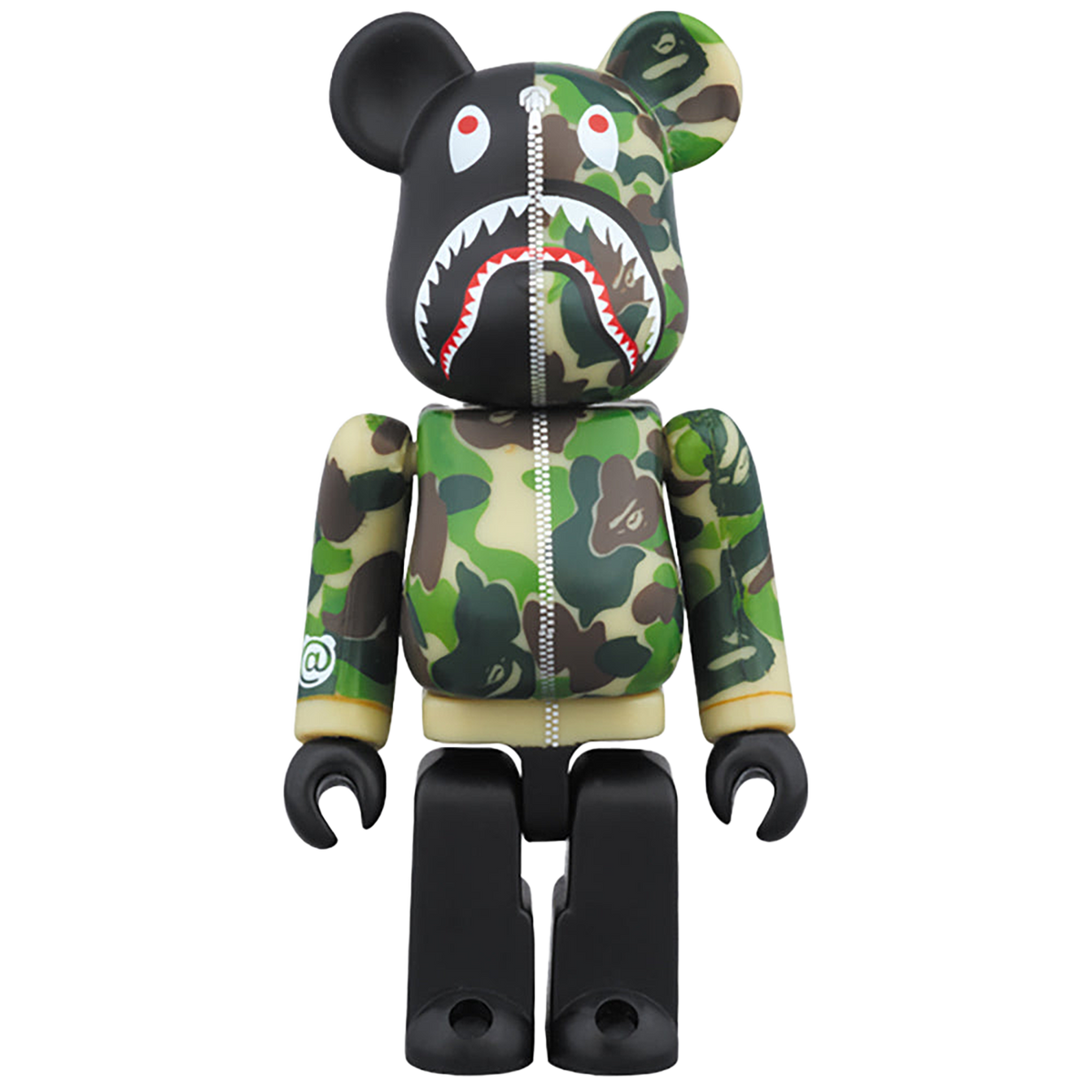 BAPE(R) CAMO SHARK BE@RBRICK 100％