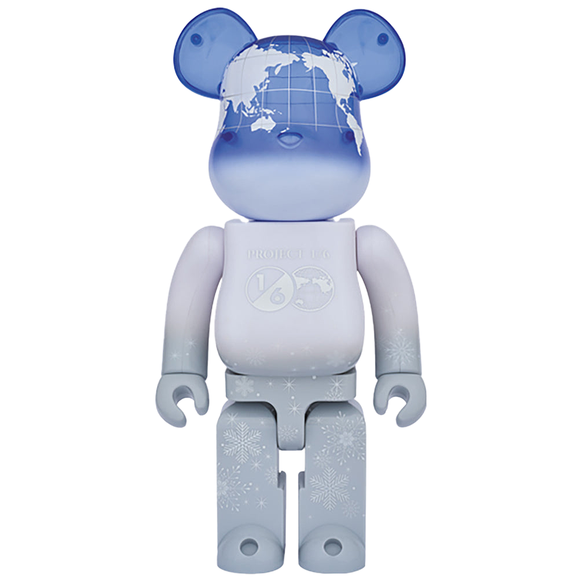 BE@RBRICK EARTH （VOLCANO RED / SNOW WHITE） 400％