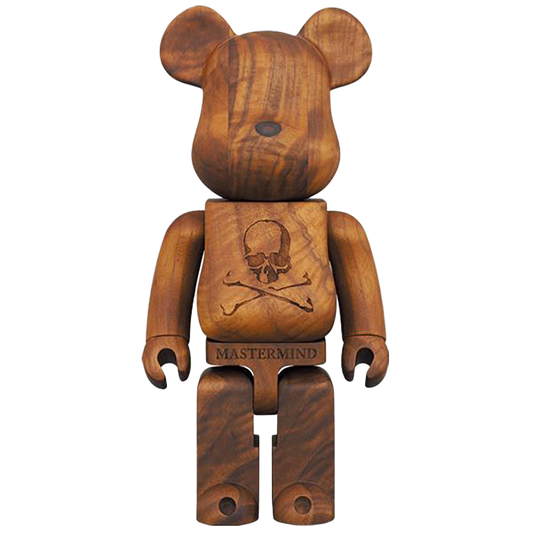 BE@RBRICK 400% Karimoku mastermind JAPAN 胡桃石南花