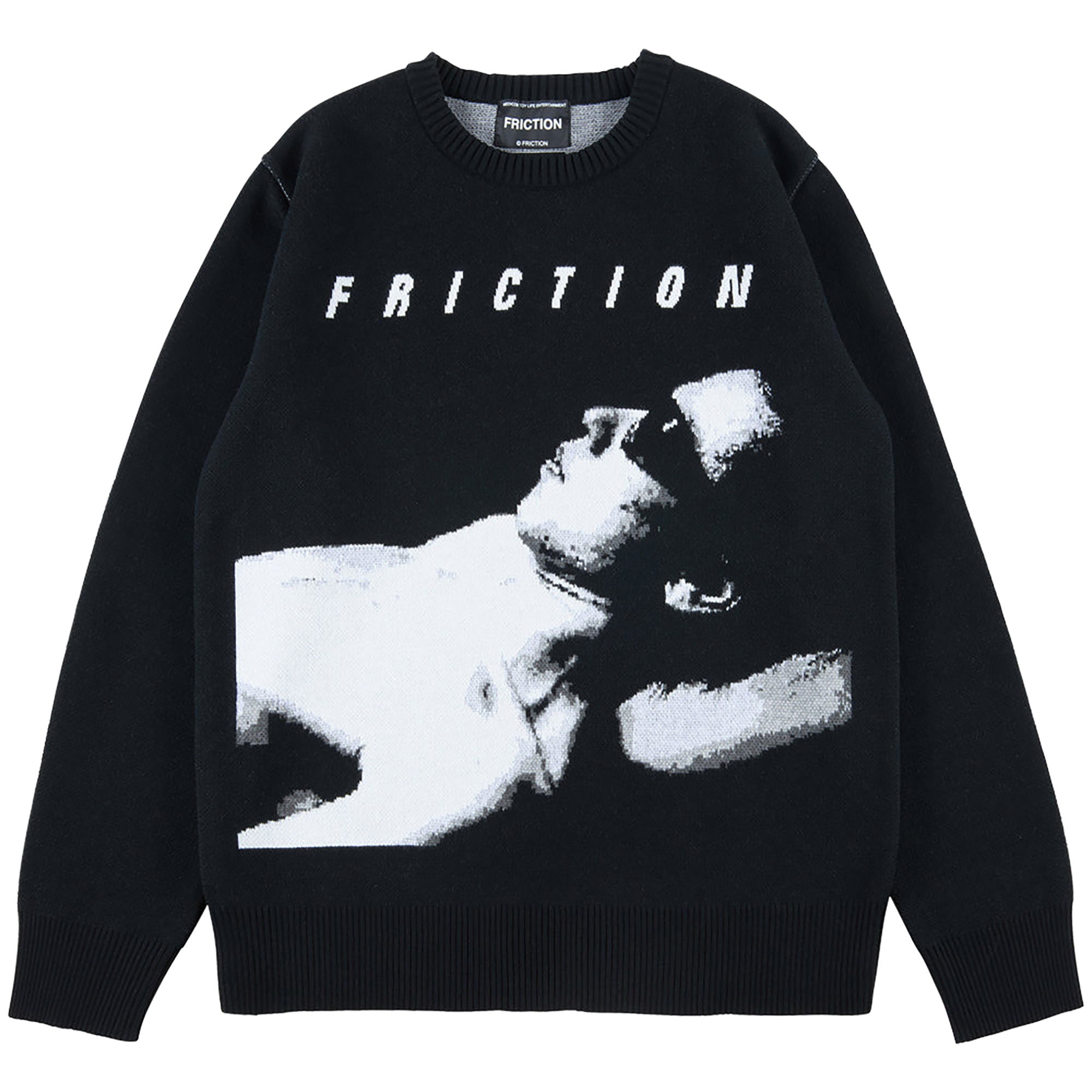KNIT GANG COUNCIL "FRICTION" CREW NECK SWEATER"Friction"《Planned to be shipped in late December 2024 / Order period is until December 10》
