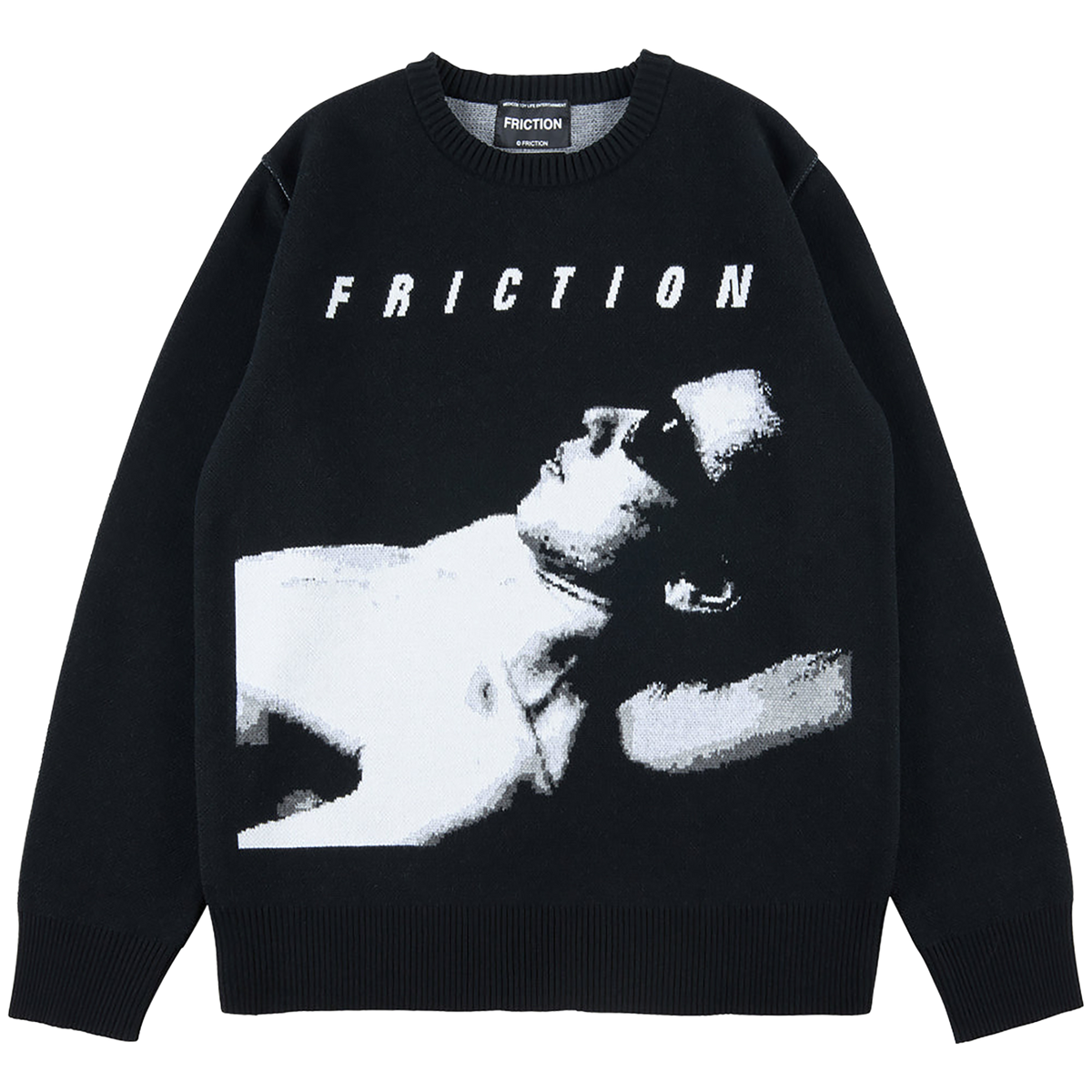 KNIT GANG COUNCIL "FRICTION" CREW NECK SWEATER"Friction"《Planned to be shipped in late December 2024 / Order period is until December 10》
