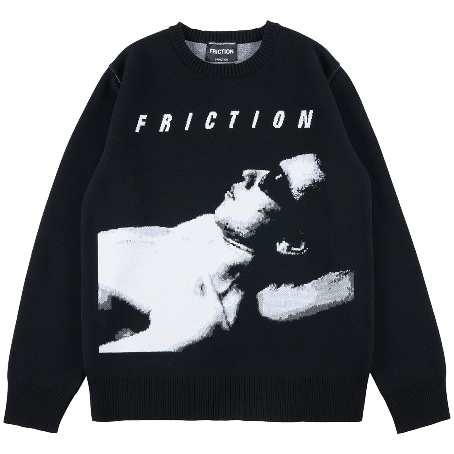 KNIT GANG COUNCIL "FRICTION" CREW NECK SWEATER"Friction"《Planned to be shipped in late December 2024 / Order period is until December 10》
