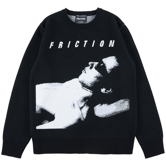 KNIT GANG COUNCIL “FRICTION”圆领毛衣“Friction”《预定2024年12月发售，订购期至12月10日》
