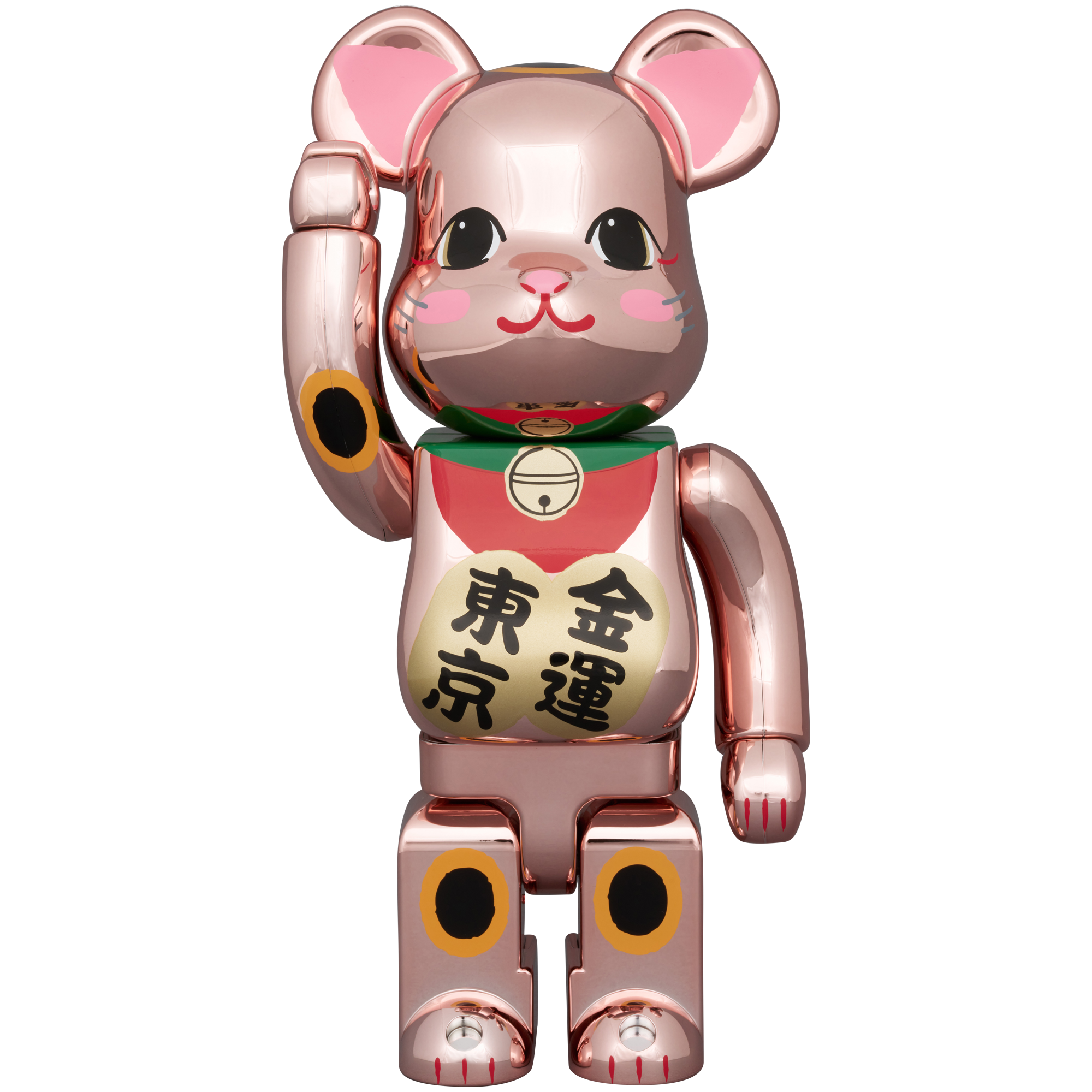 BE@RBRICK ペコちゃん（オーバーオール）赤 400％_2