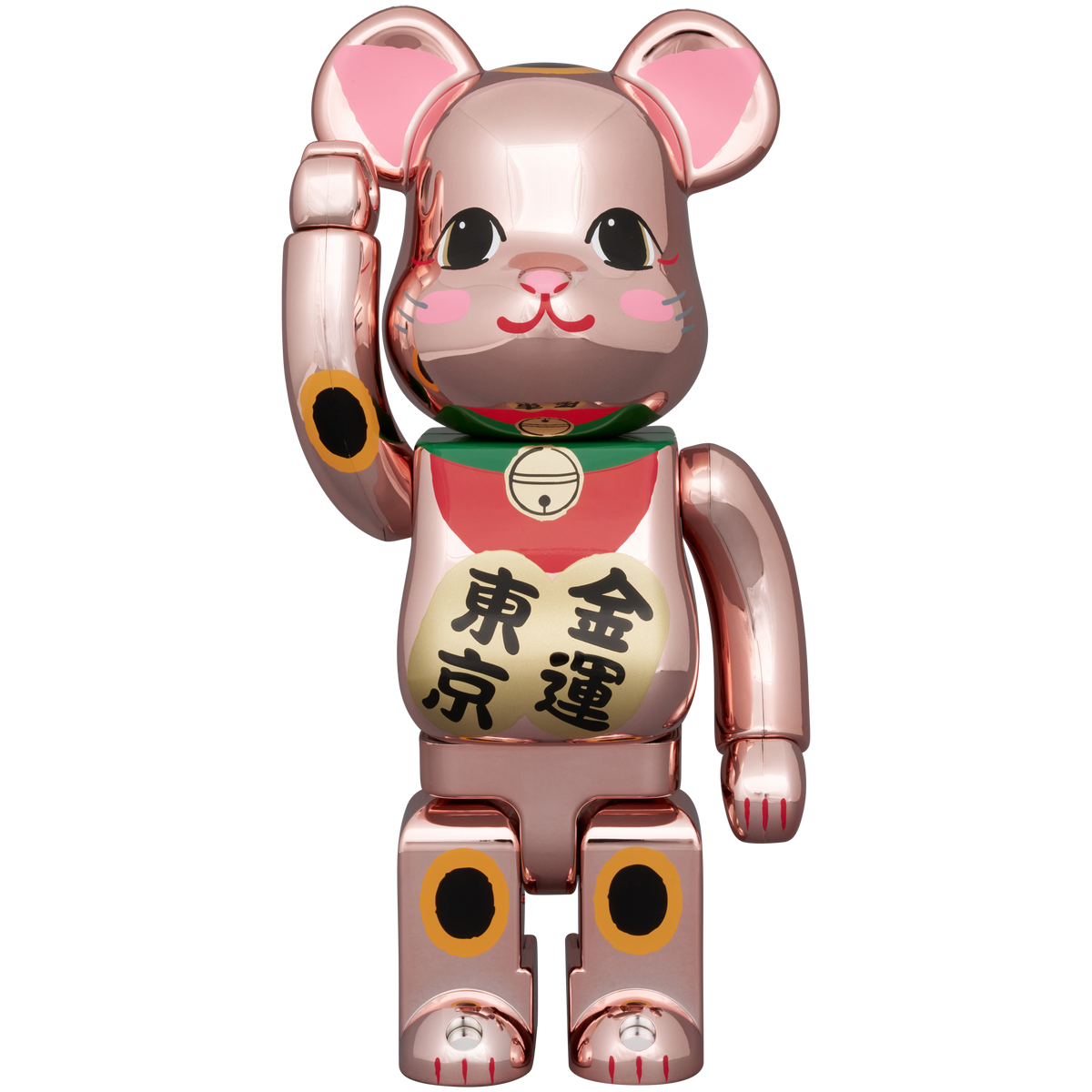 BE@RBRICK ペコちゃん（オーバーオール）赤 400％_2