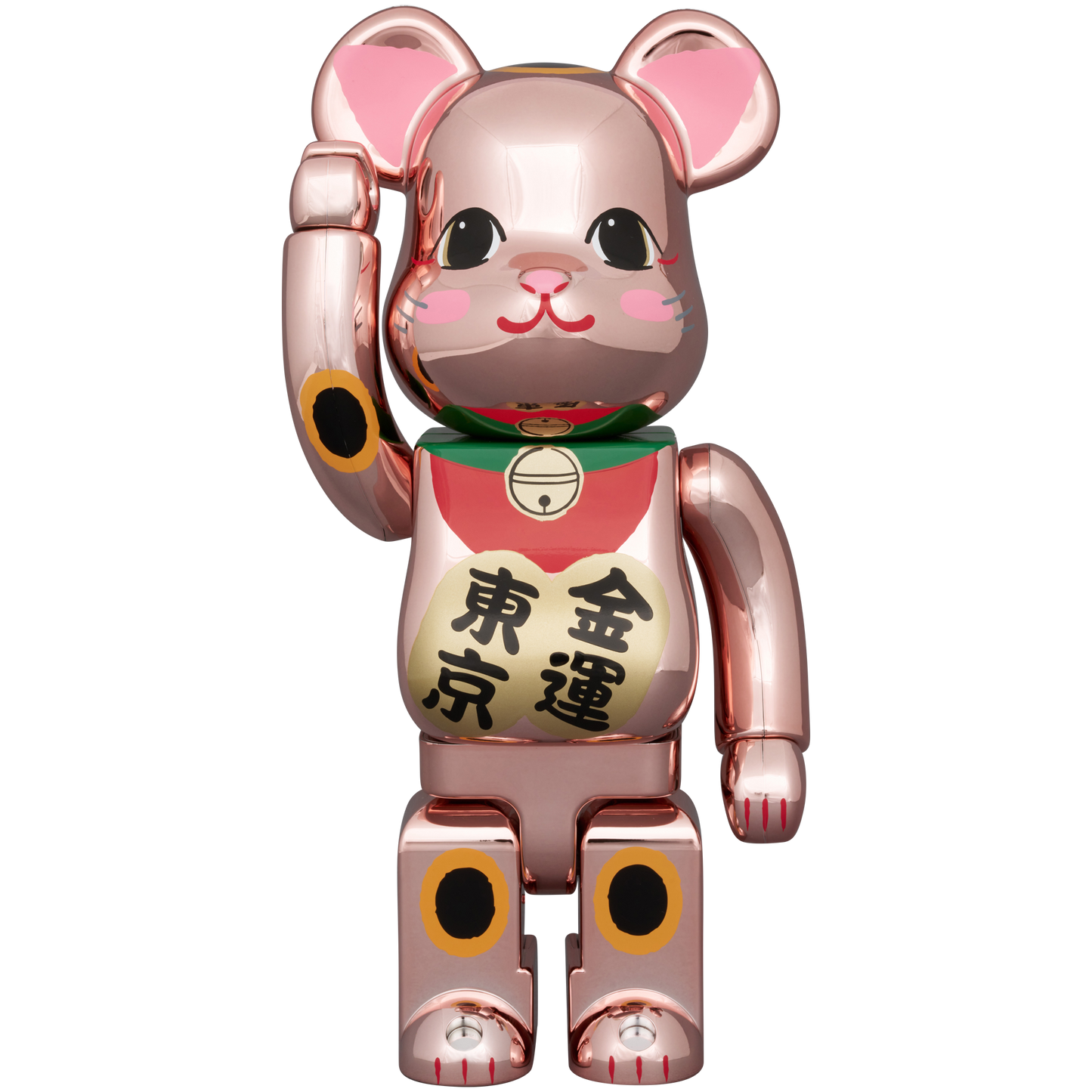 BE@RBRICK ペコちゃん（オーバーオール）赤 400％_2