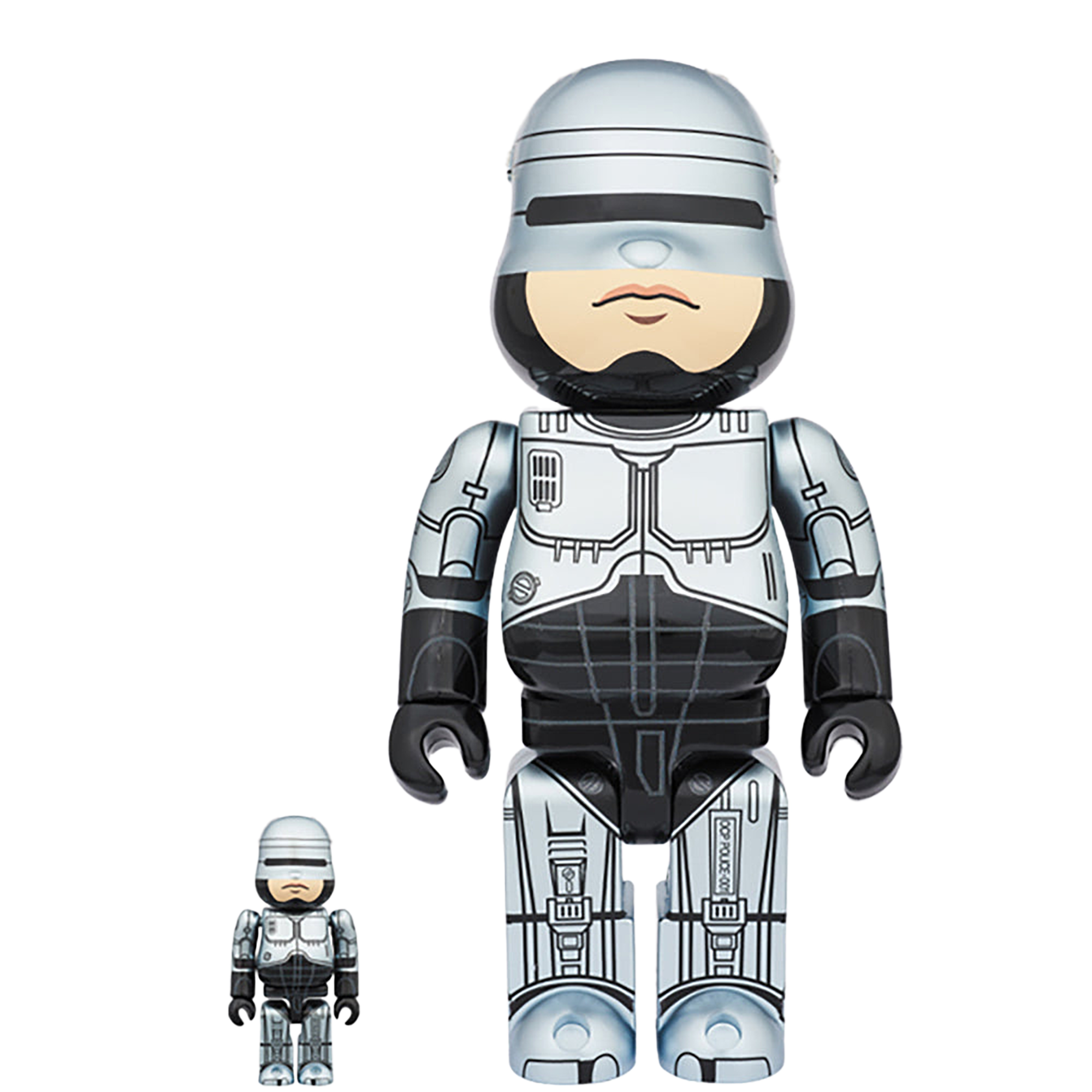 BE@RBRICK ROBOCOP 100％ & 400％