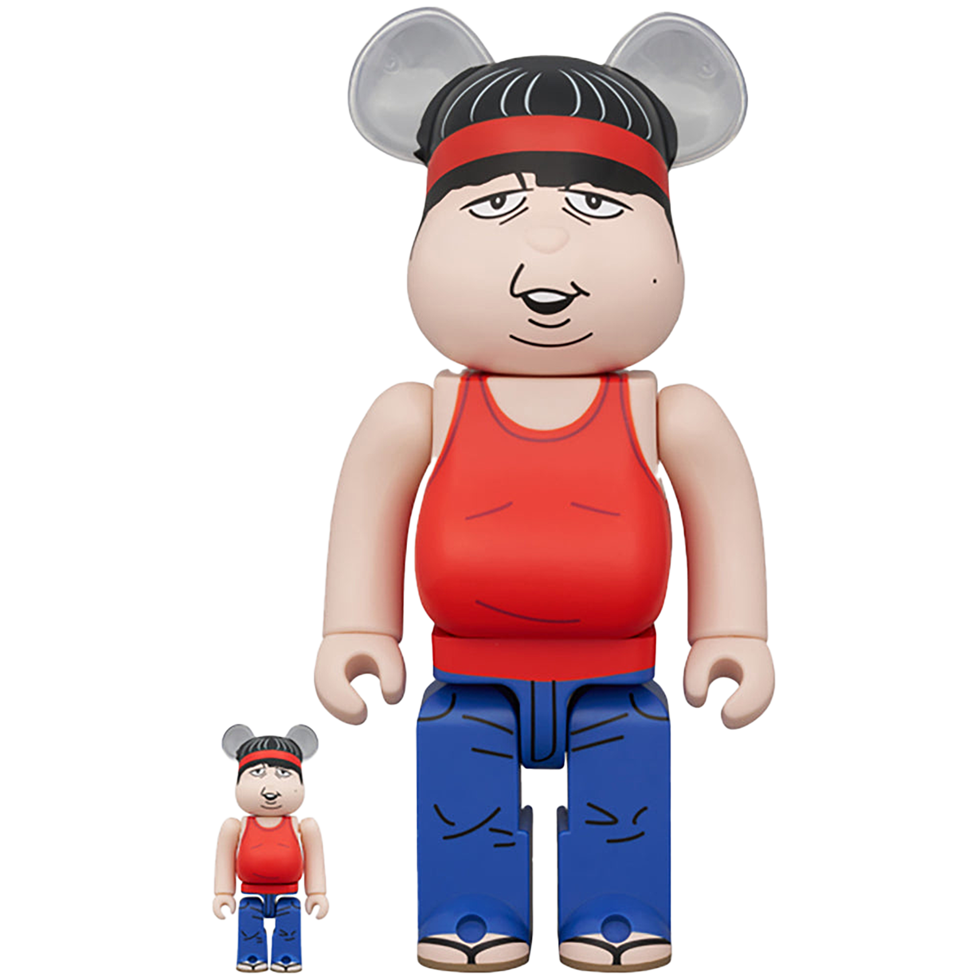 BE@RBRICK 赤えんぴつ ひーとん 100％ & 400％