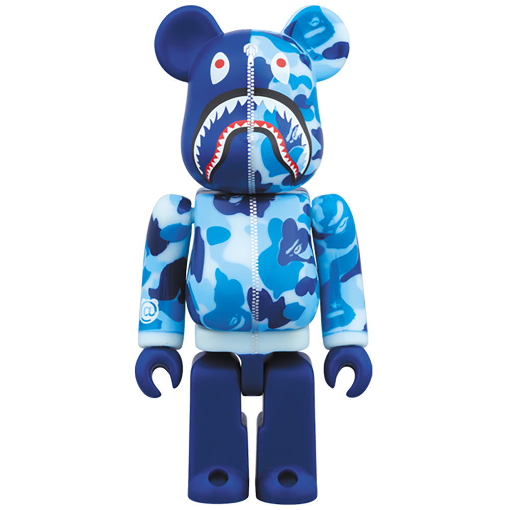 BAPE(R) CAMO SHARK BE@RBRICK 100％_3