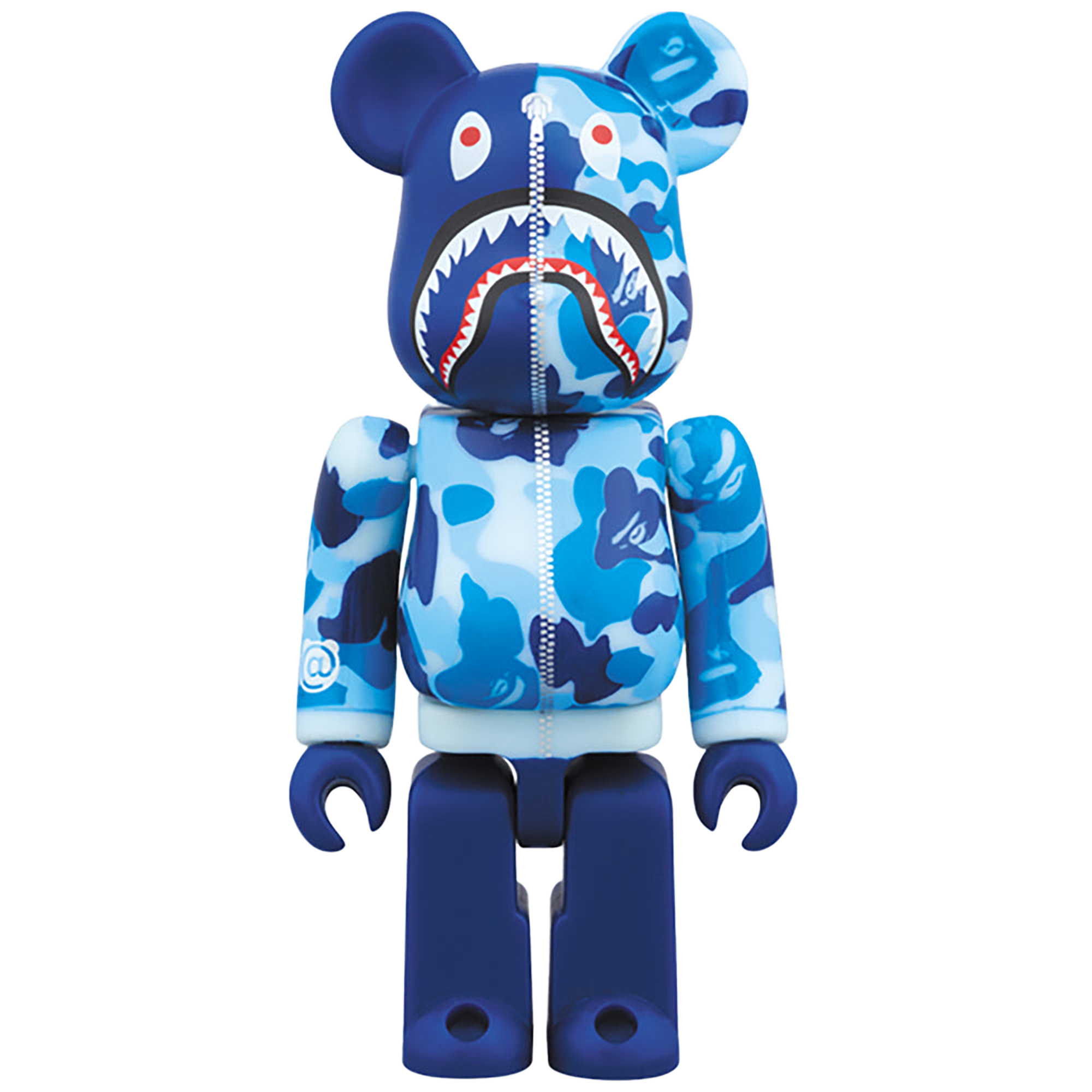 BAPE(R) CAMO SHARK BE@RBRICK 100％