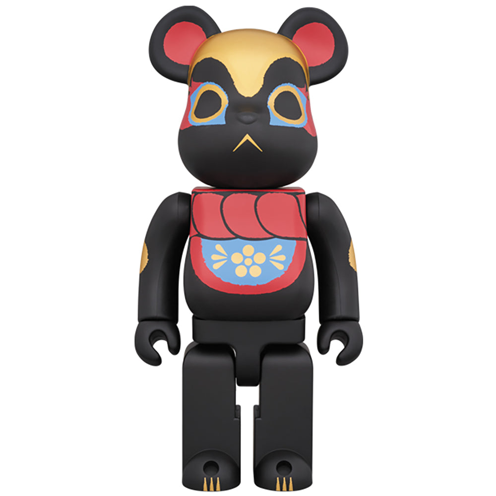 BE@RBRICK イヌハリゴン 黒 400％_0
