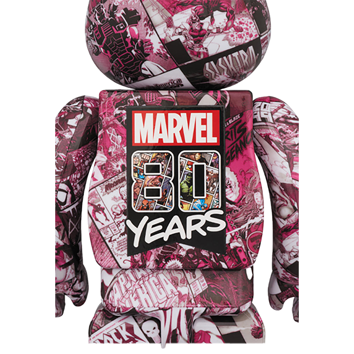 BE@RBRICK MARVEL 80TH ANNIV.100％ & 400％