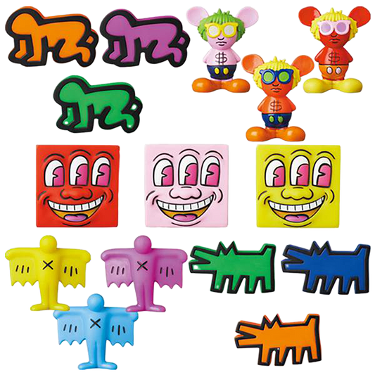 MINI VCD KEITH HARING #2 狂吠的狗／飞天恶魔／光芒四射的宝宝／小安迪／三眼笑脸