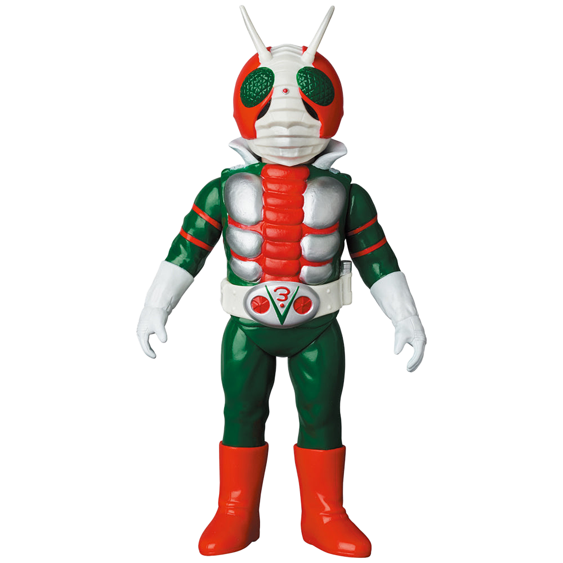 メディコム 東映レトロソフビコレクション　仮面ライダーＶ3 (ビニールマフラー版 仮面ライダーV3 (ビニールマフラー版) (仮面ライダーV3より