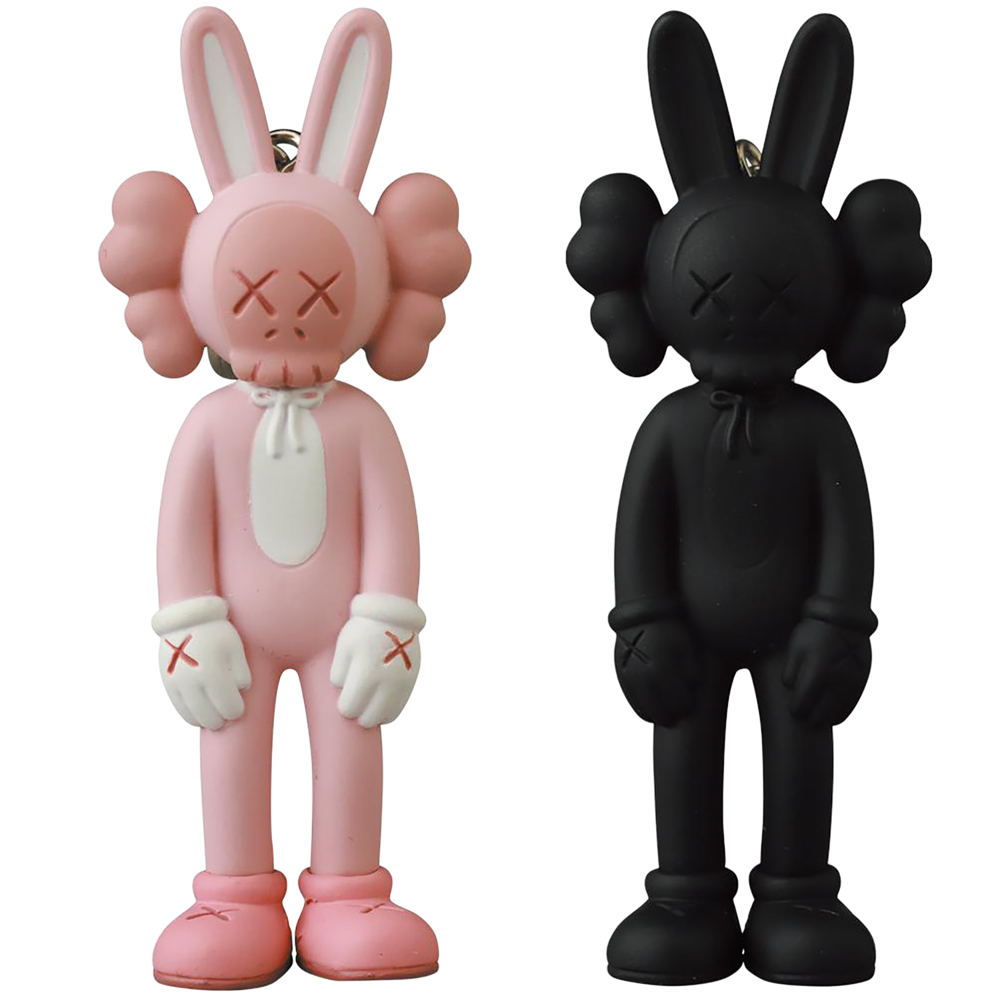 KAWS ACCOMPLICE KEYHOLDER PINK/BLACK
