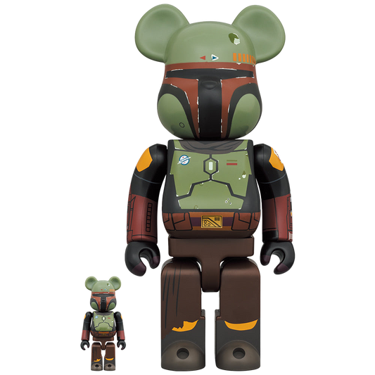 BE@RBRICK BOBA FETT（回收装甲）100% & 400%