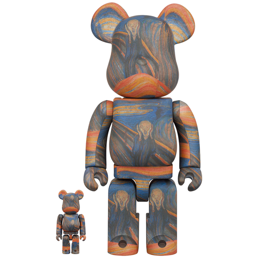 BE@RBRICK 爱德华·蒙克《尖叫》100% & 400%