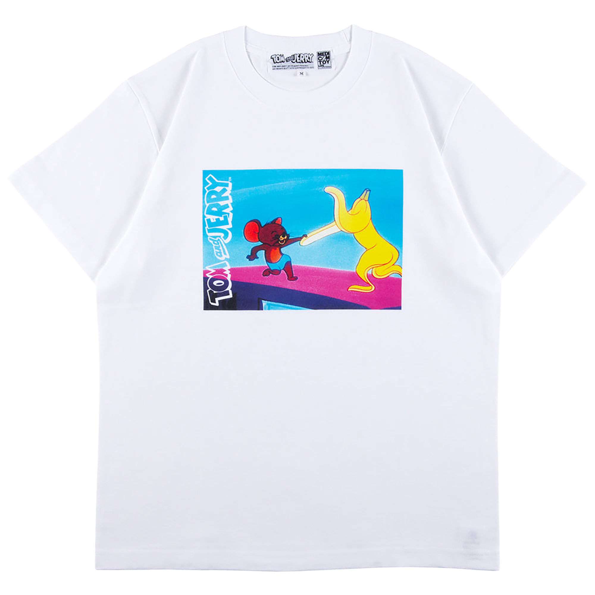 MLE＜TOM and JERRY＞ T-SHIRT_A (JERRY & BANANA)