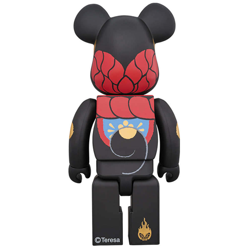 BE@RBRICK イヌハリゴン 黒 400％_1