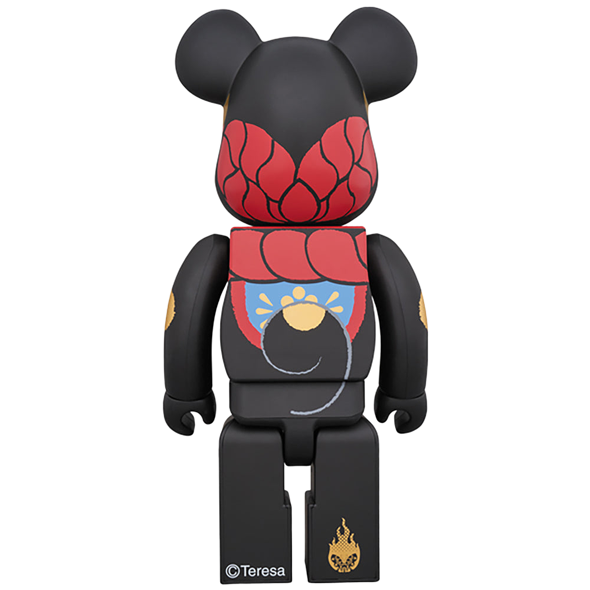 BE@RBRICK イヌハリゴン 黒 400％