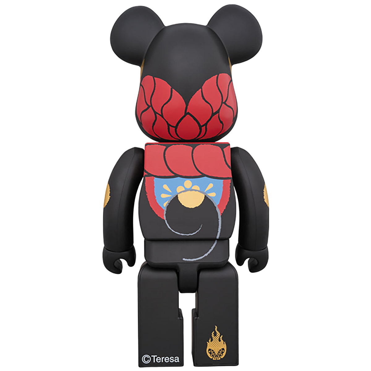 BE@RBRICK イヌハリゴン 黒 400％