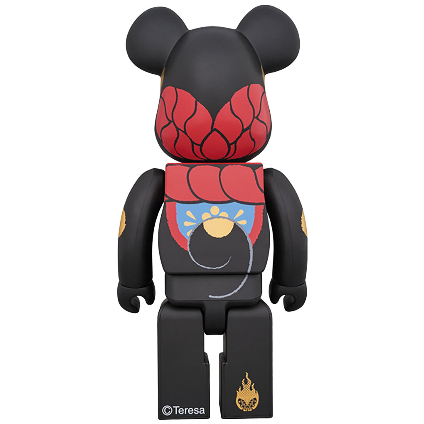 BE@RBRICK イヌハリゴン 黒 400％
