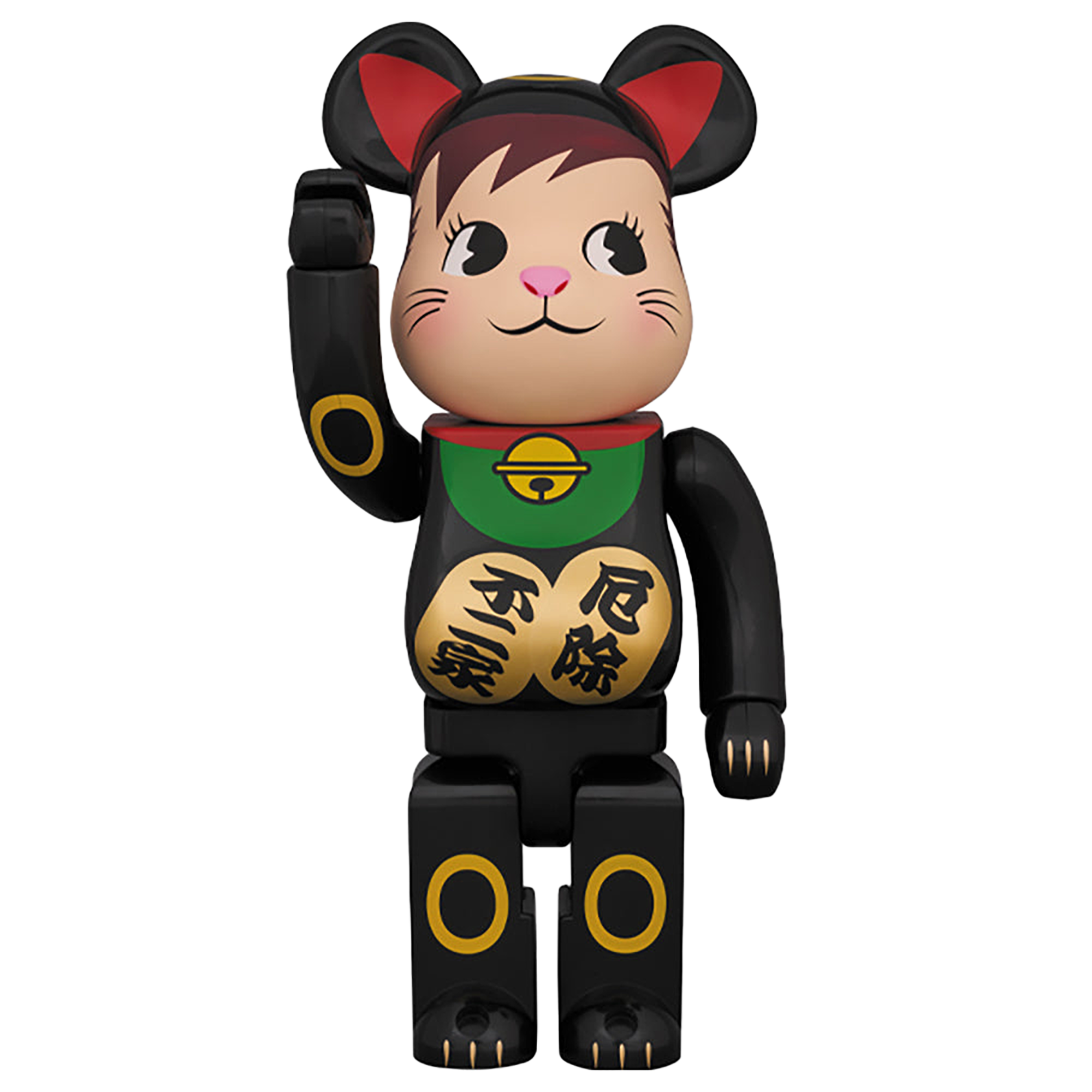 BE@RBRICK 招き猫 ポコちゃん 黒 400％