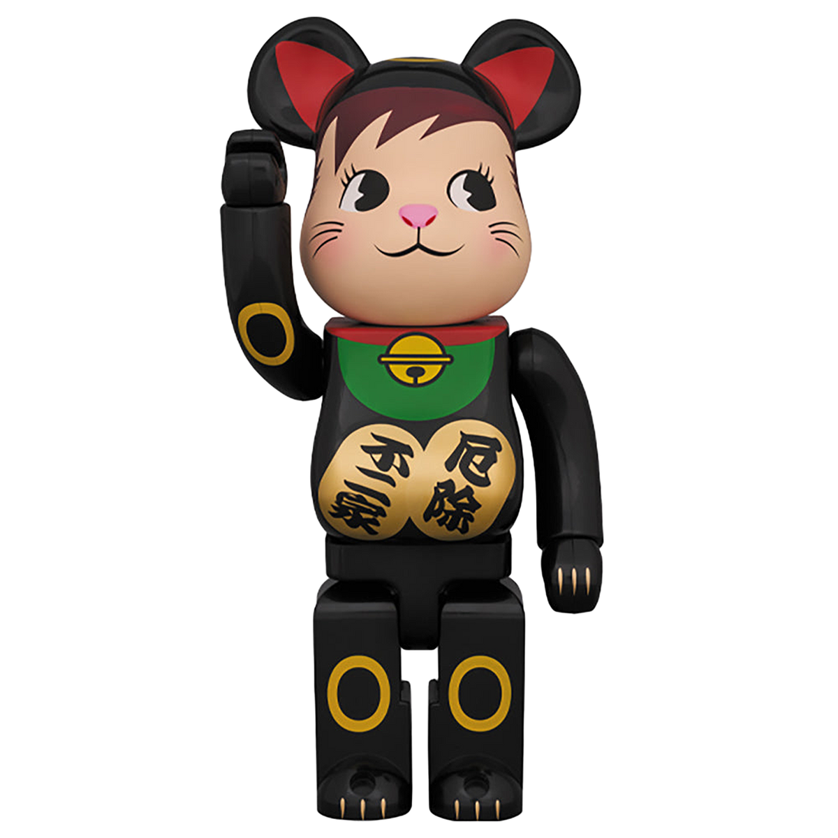 BE@RBRICK 招き猫 ポコちゃん 黒 400％