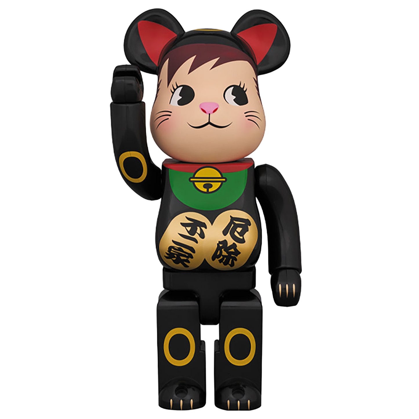 BE@RBRICK 招き猫 ポコちゃん 黒 400％