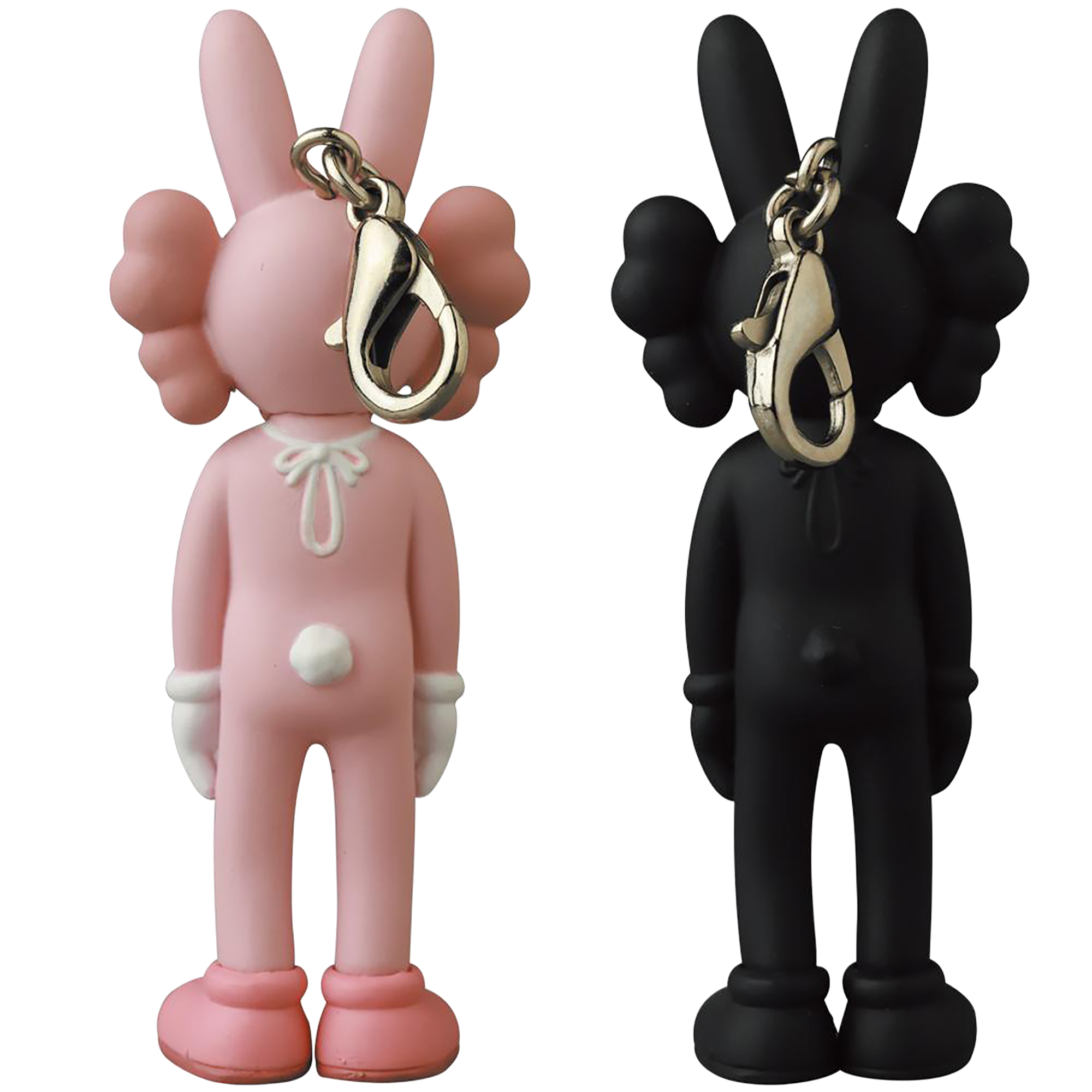 KAWS ACCOMPLICE KEYHOLDER PINK/BLACK