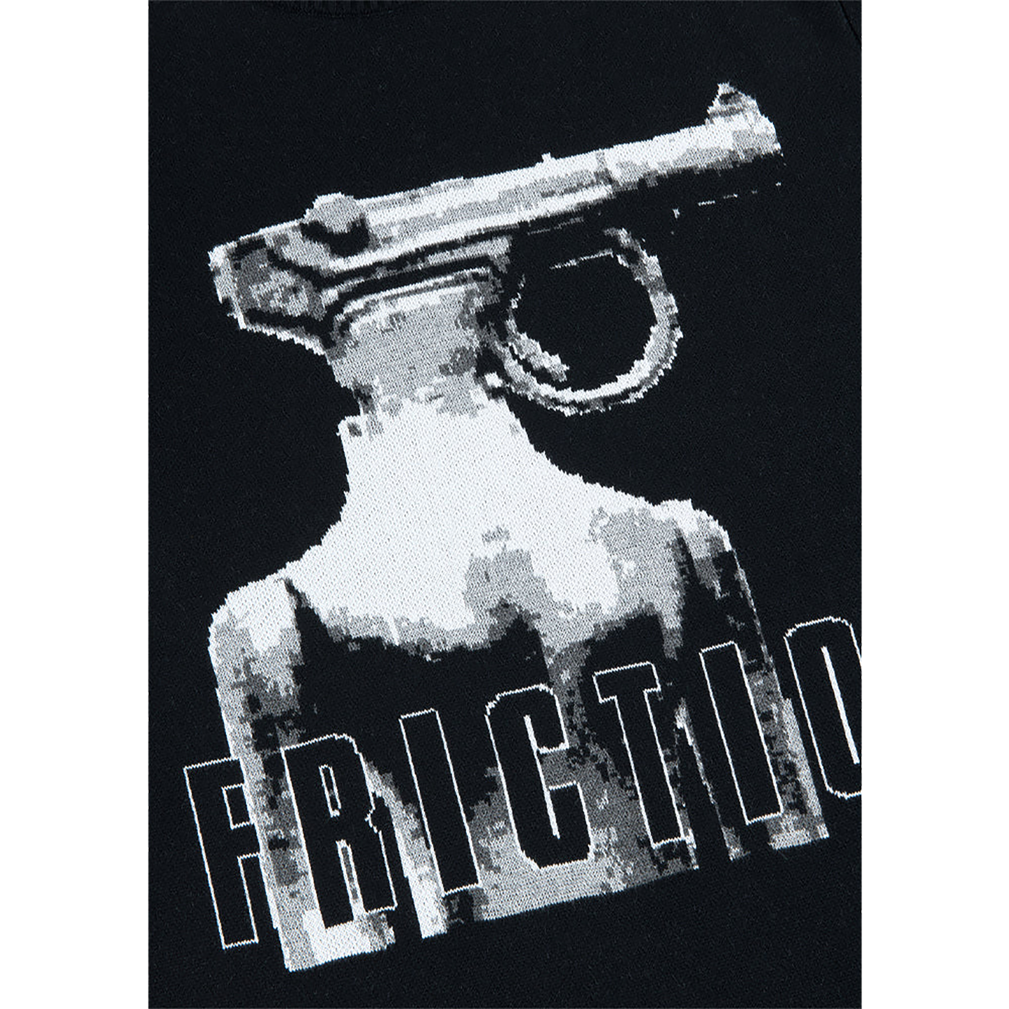 KNIT GANG COUNCIL "FRICTION" CREW NECK SWEATER"PISTOL"《Planned to be shipped in late December 2024 / Order period is until December 10》
