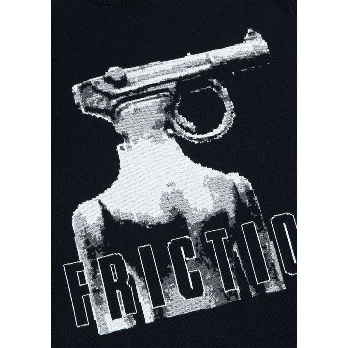 KNIT GANG COUNCIL "FRICTION" CREW NECK SWEATER"PISTOL"《Planned to be shipped in late December 2024 / Order period is until December 10》
