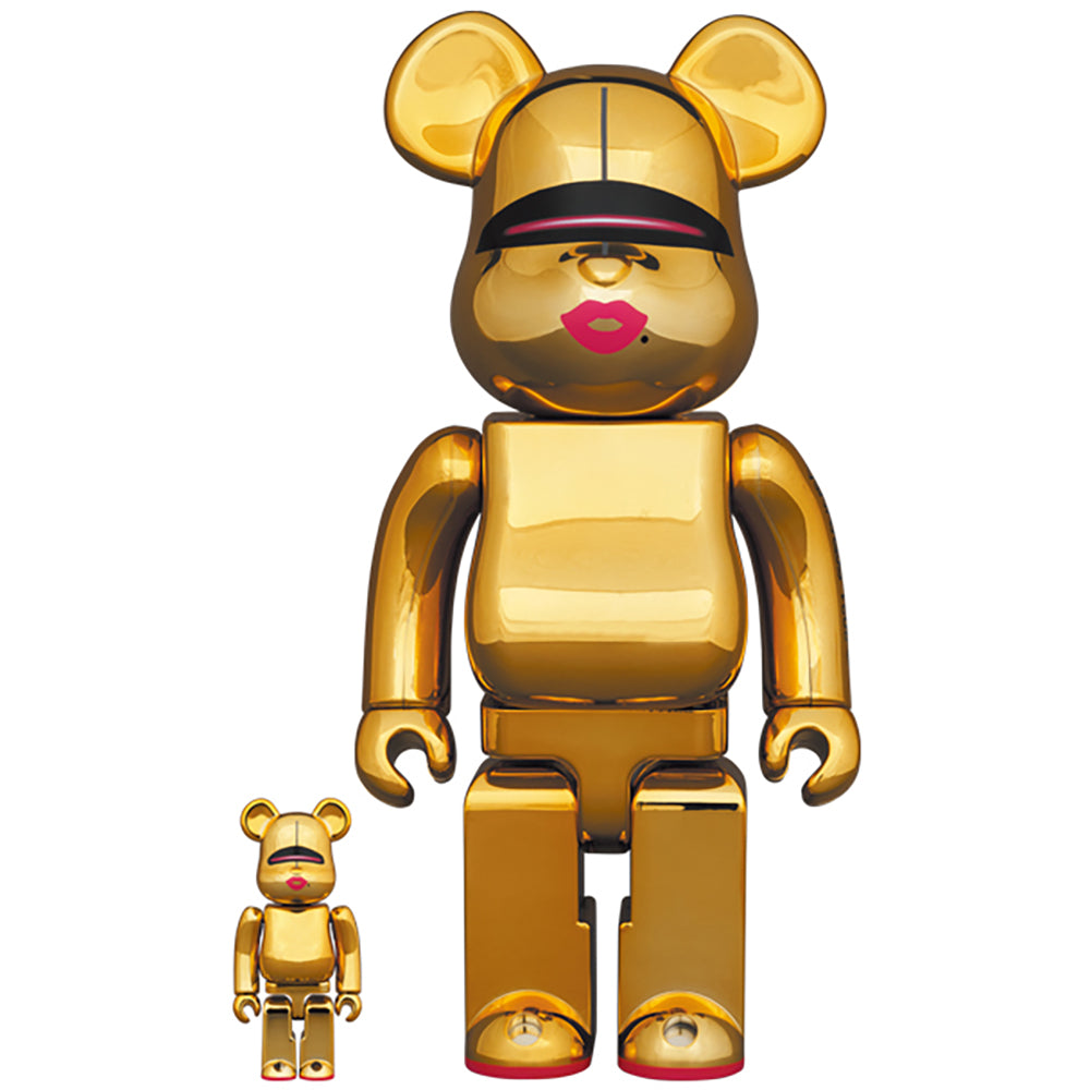 BE@RBRICK SORAYAMA × 2G GOLD Ver. 100％ & 400％_0