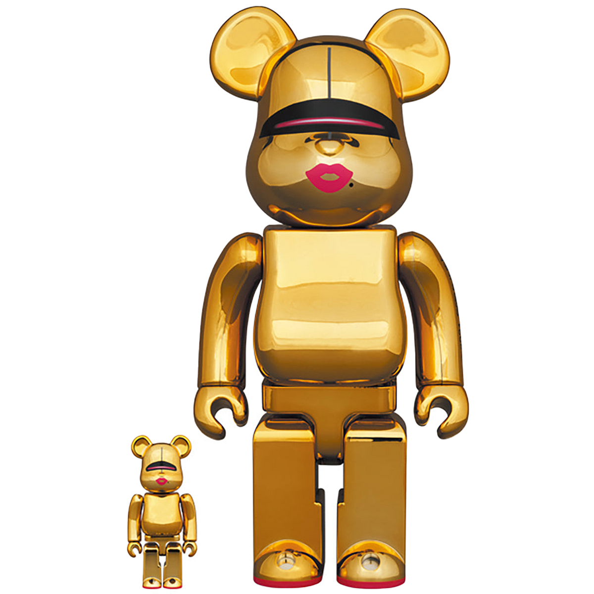 BE@RBRICK SORAYAMA × 2G GOLD Ver. 100％ & 400％