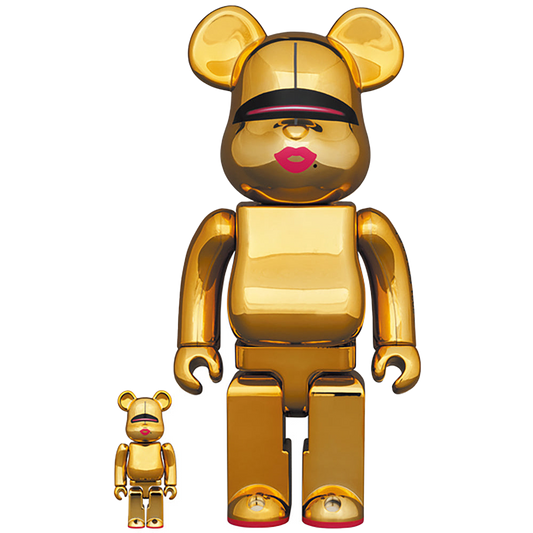 BE@RBRICK SORAYAMA × 2G GOLD Ver. 100％ & 400％