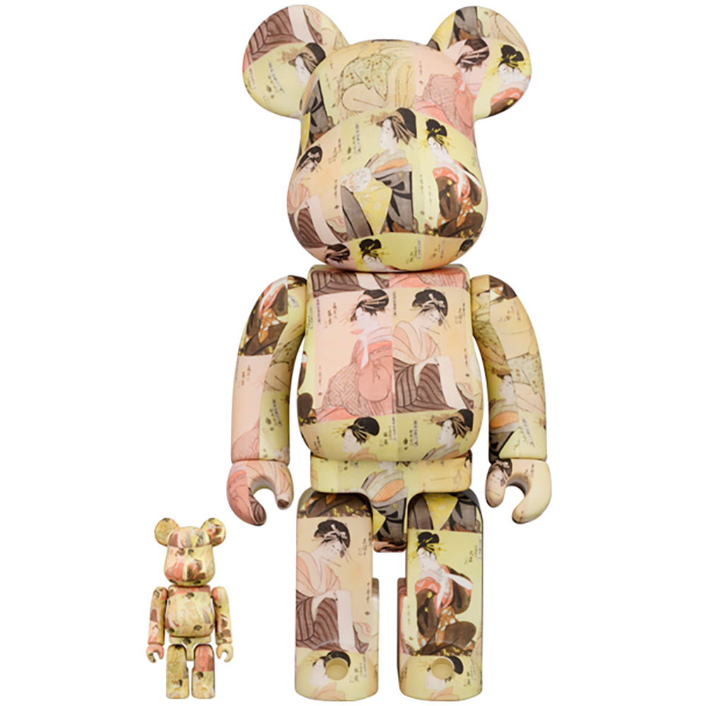The British Museum BE@RBRICK KITAGAWA UTAMARO "Tōji zensei bijin-zoroi" 100％ & 400％_0