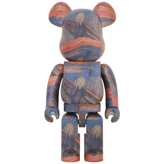 BE@RBRICK 爱德华·蒙克《尖叫》1000%