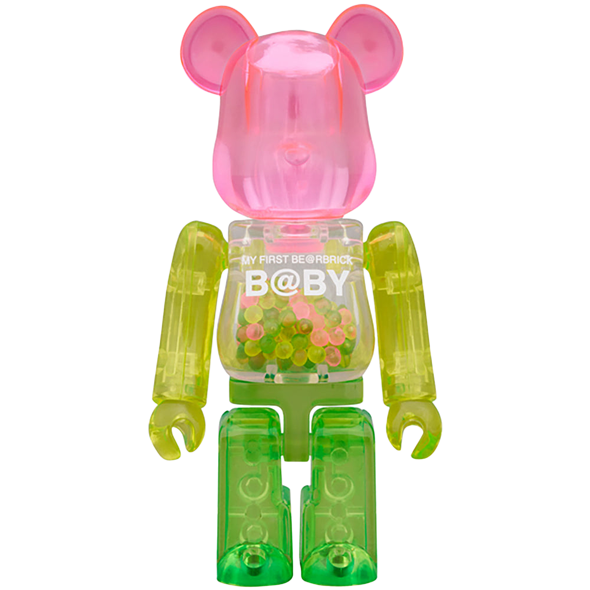 MY FIRST BE@RBRICK 1st Color Clear Ver. 100％ & 400％