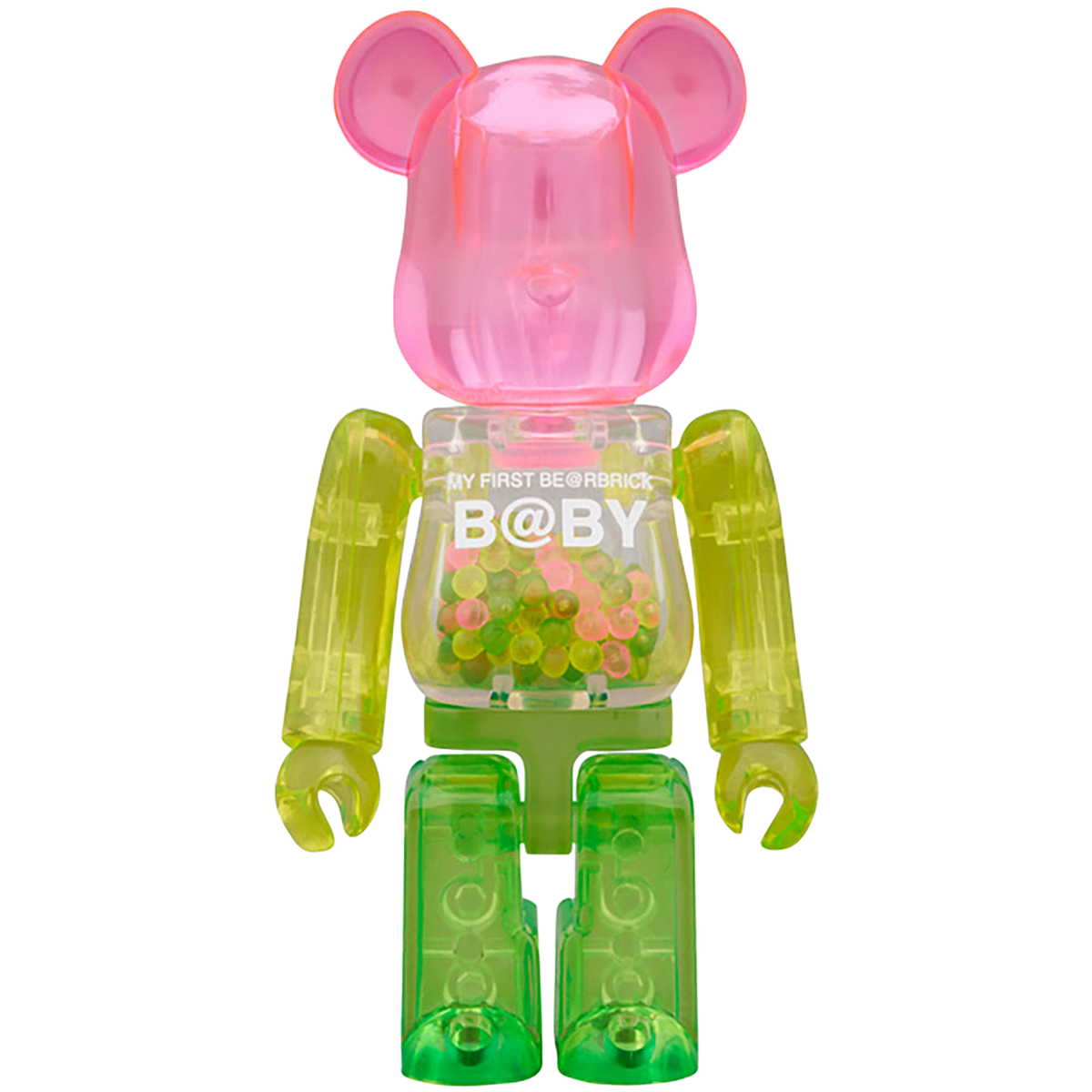 MY FIRST BE@RBRICK 1st Color Clear Ver. 100％ & 400％
