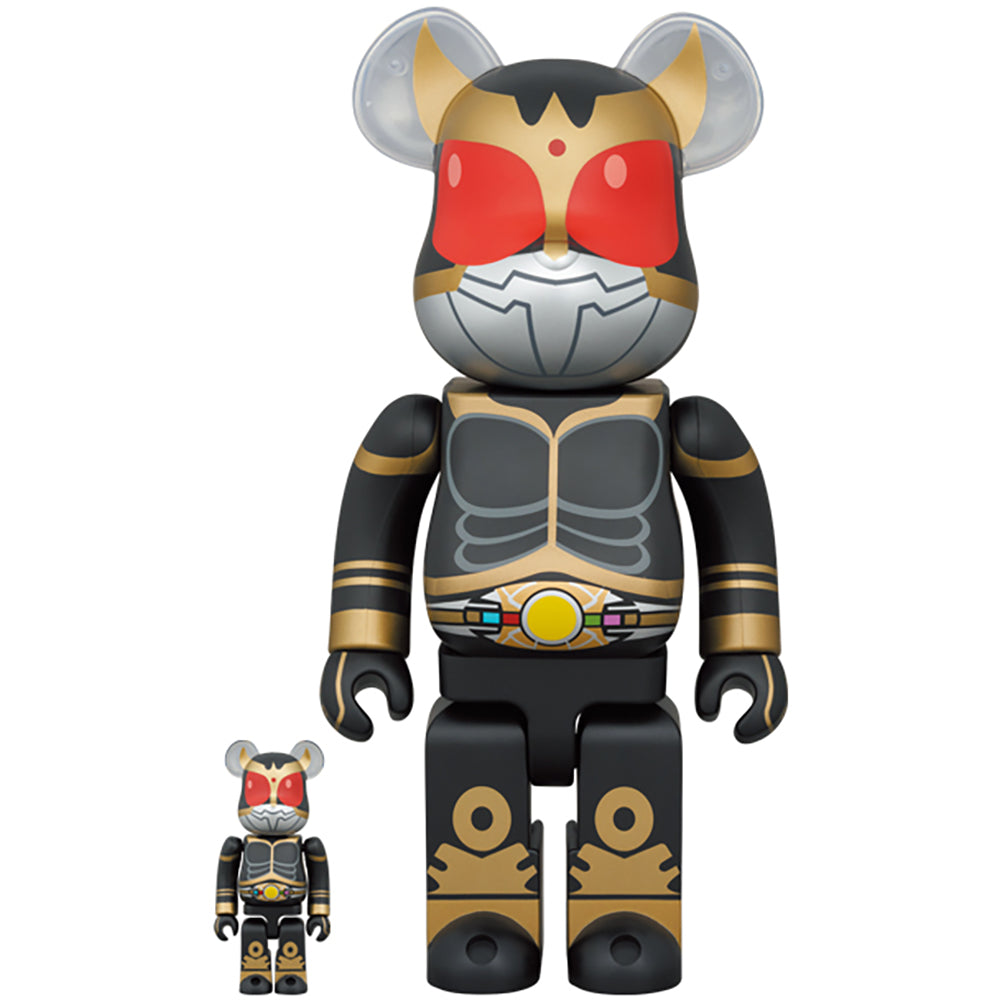 BE@RBRICK 仮面ライダークウガ アメイジングマイティ 100％ & 400％_0