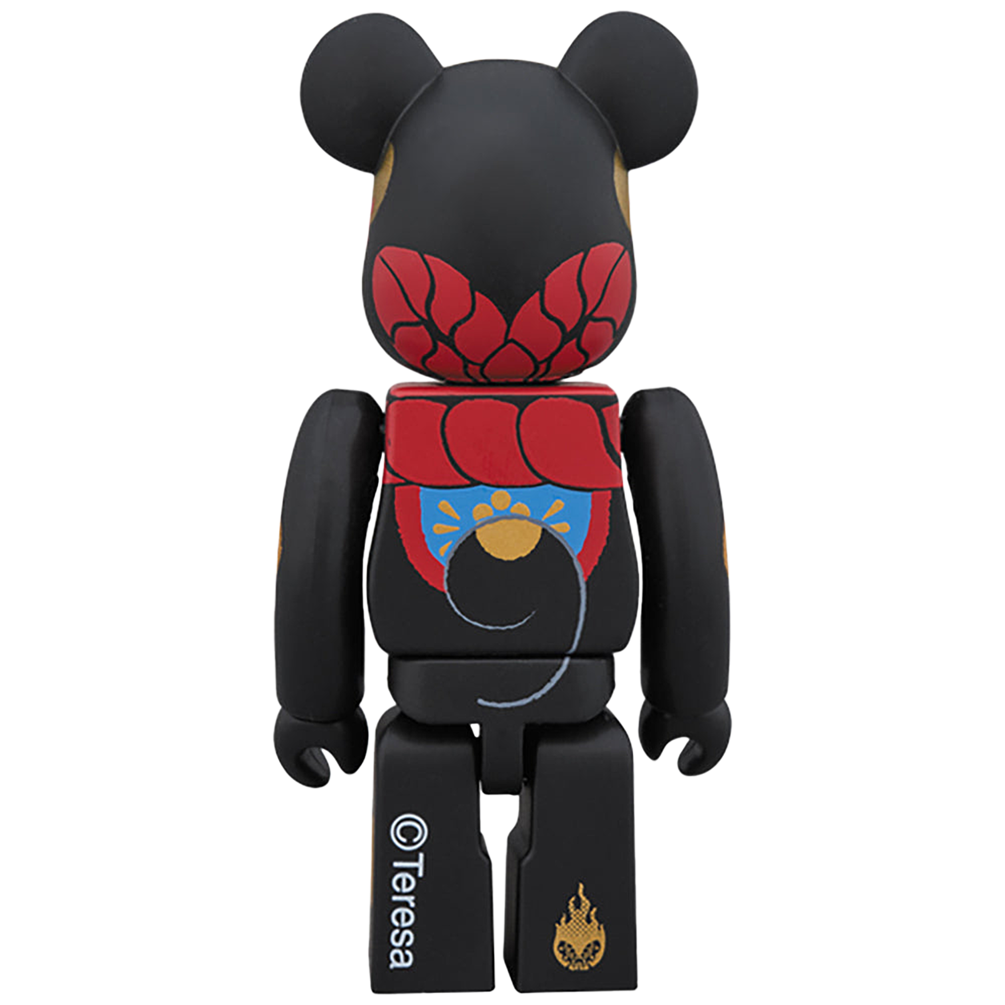 BE@RBRICK イヌハリゴン 黒 100％